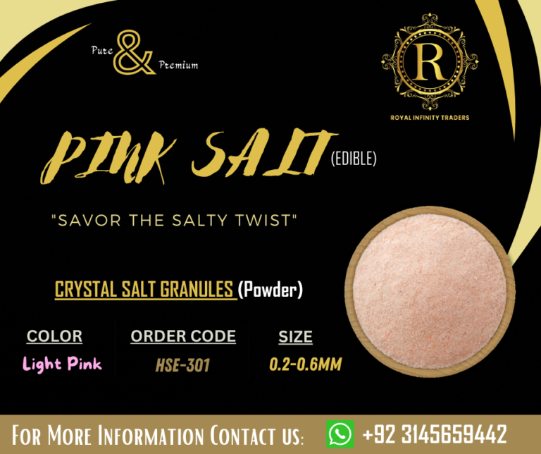 Edible Himalayan Pink Salt